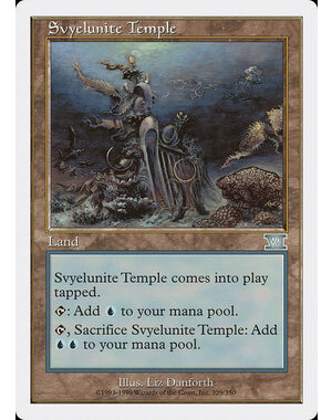 Magic: The Gathering Svyelunite Temple (329) Moderately Played