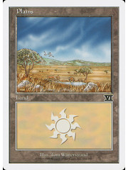 Magic: The Gathering Plains (331) Moderately Played