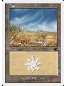 Magic: The Gathering Plains (331) Moderately Played