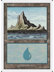 Magic: The Gathering Island (335) Moderately Played