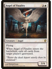 Magic: The Gathering Angel of Finality (004) Moderately Played