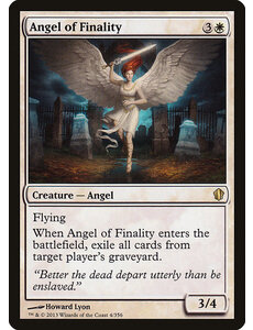 Magic: The Gathering Angel of Finality (004) Moderately Played