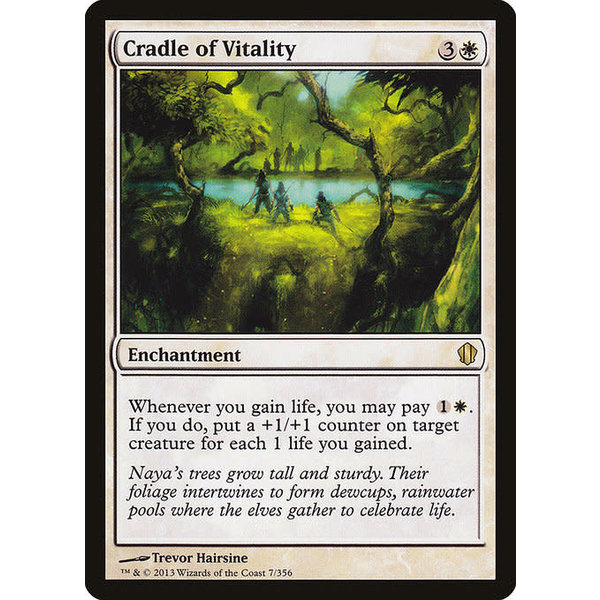 Magic: The Gathering Cradle of Vitality (007) Lightly Played