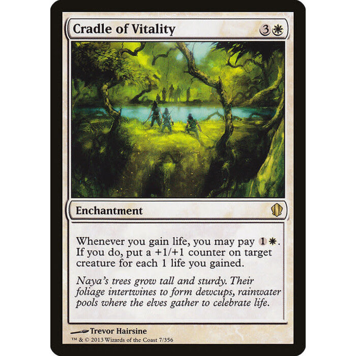 Magic: The Gathering Cradle of Vitality (007) Lightly Played
