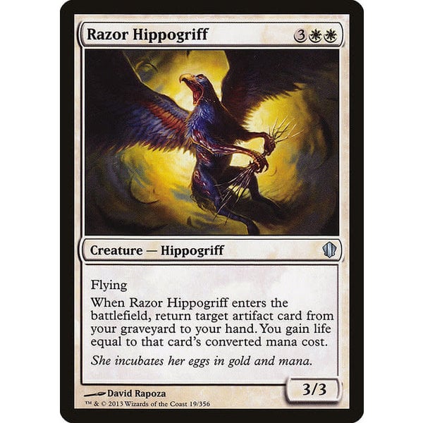 Magic: The Gathering Razor Hippogriff (019) Lightly Played