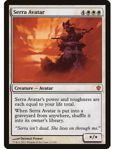 Magic: The Gathering Serra Avatar (021) Lightly Played