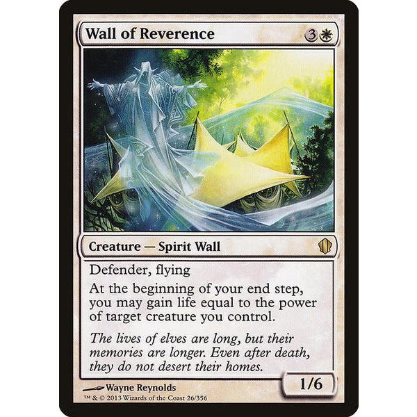Magic: The Gathering Wall of Reverence (026) Moderately Played