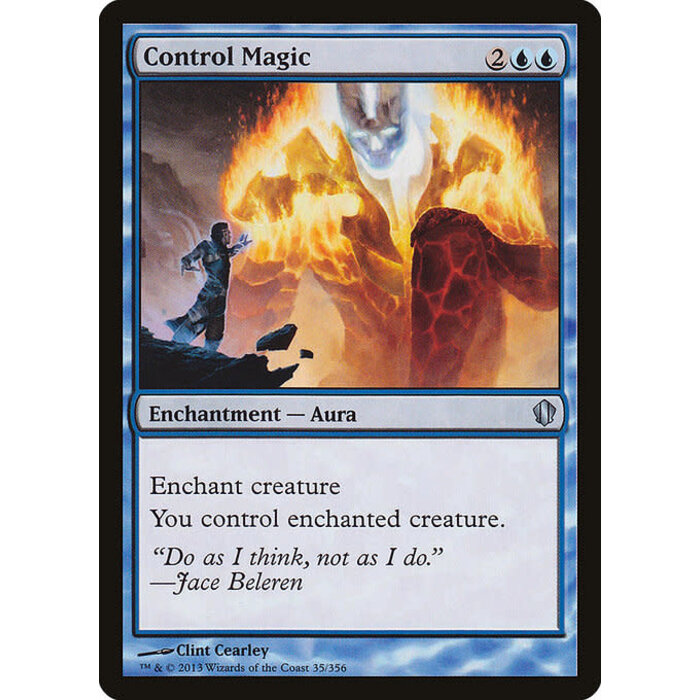 Magic: The Gathering Control Magic (035) Lightly Played