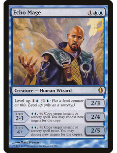 Magic: The Gathering Echo Mage (043) Moderately Played
