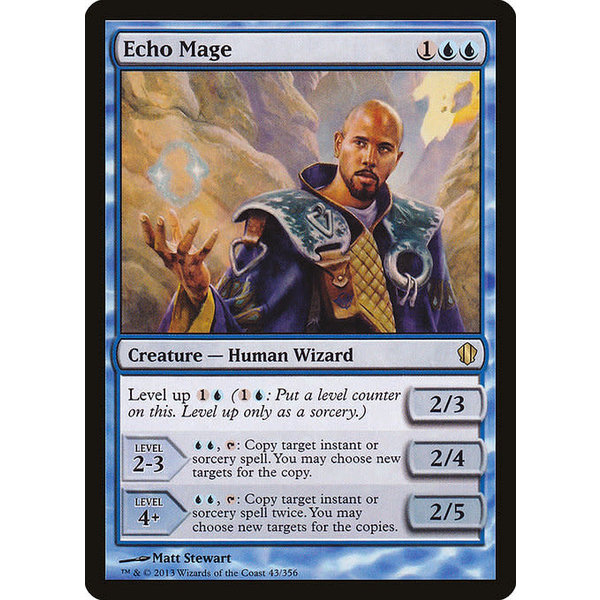 Magic: The Gathering Echo Mage (043) Moderately Played