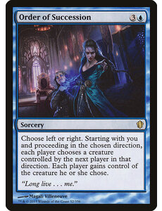 Magic: The Gathering Order of Succession (052) Lightly Played