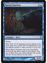 Magic: The Gathering Raven Familiar (055) Lightly Played