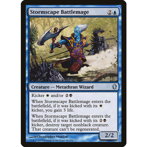 Magic: The Gathering Stormscape Battlemage (058) Lightly Played