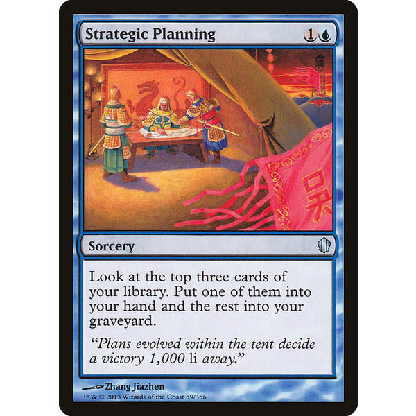 Magic: The Gathering Strategic Planning (059) Moderately Played