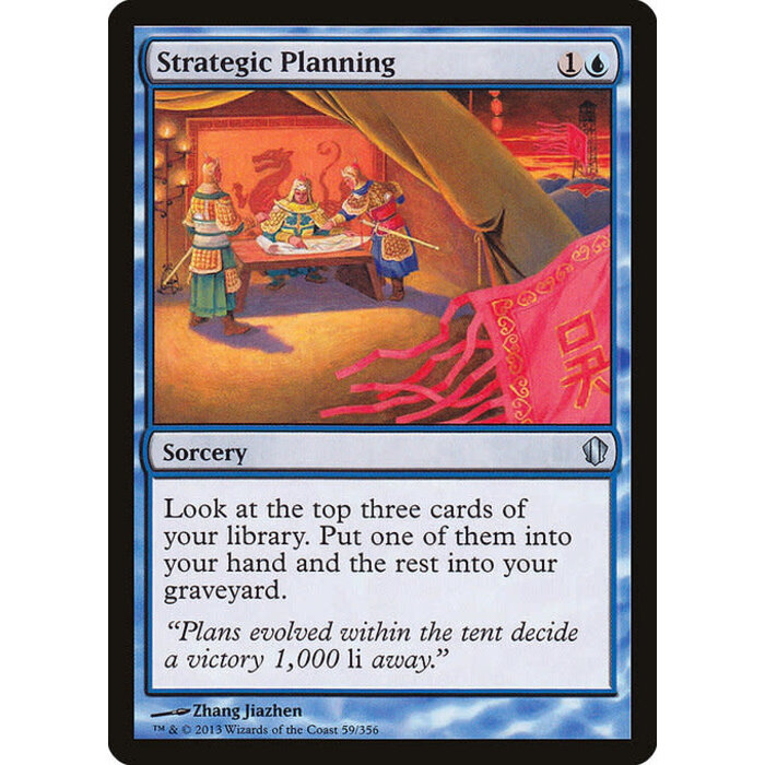 Magic: The Gathering Strategic Planning (059) Moderately Played