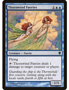 Magic: The Gathering Thornwind Faeries (061) Lightly Played