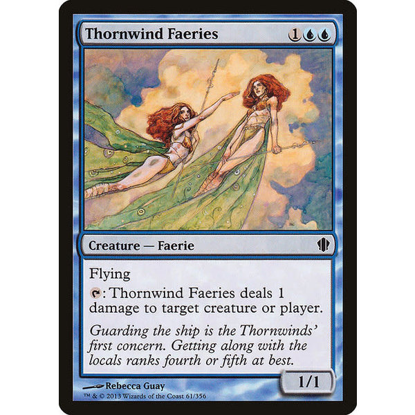 Magic: The Gathering Thornwind Faeries (061) Lightly Played