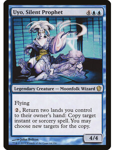 Magic: The Gathering Uyo, Silent Prophet (064) Moderately Played