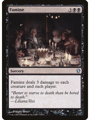 Magic: The Gathering Famine (077) Lightly Played