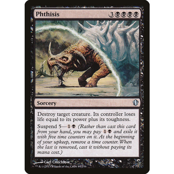 Magic: The Gathering Phthisis (085) Moderately Played