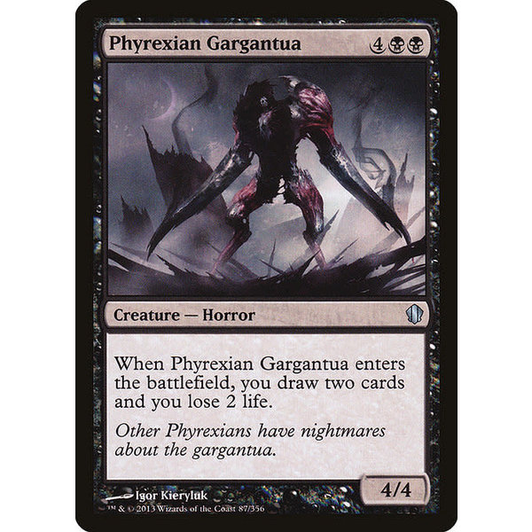 Magic: The Gathering Phyrexian Gargantua (087) Moderately Played