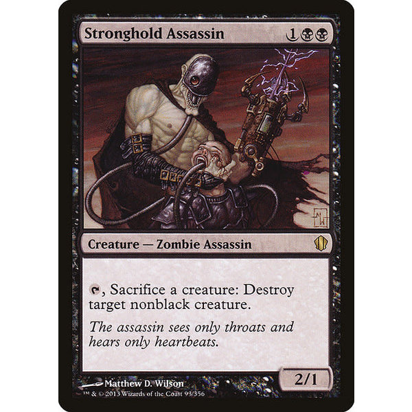 Magic: The Gathering Stronghold Assassin (093) Lightly Played