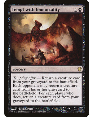 Magic: The Gathering Tempt with Immortality (095) Lightly Played