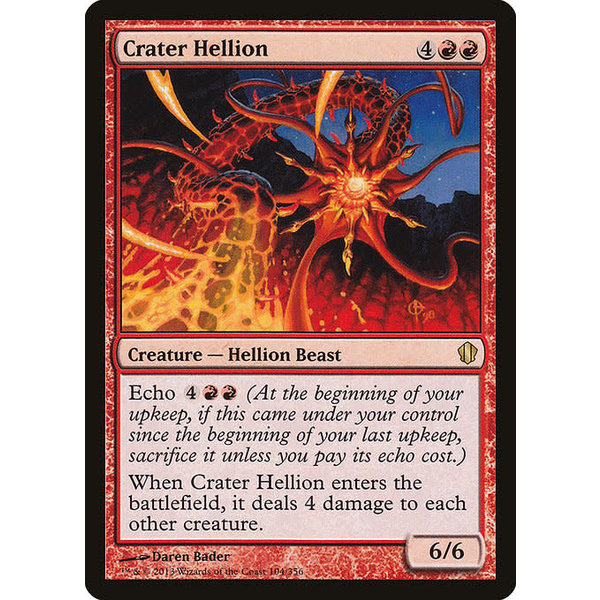 Magic: The Gathering Crater Hellion (104) Lightly Played