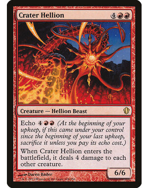 Magic: The Gathering Crater Hellion (104) Moderately Played