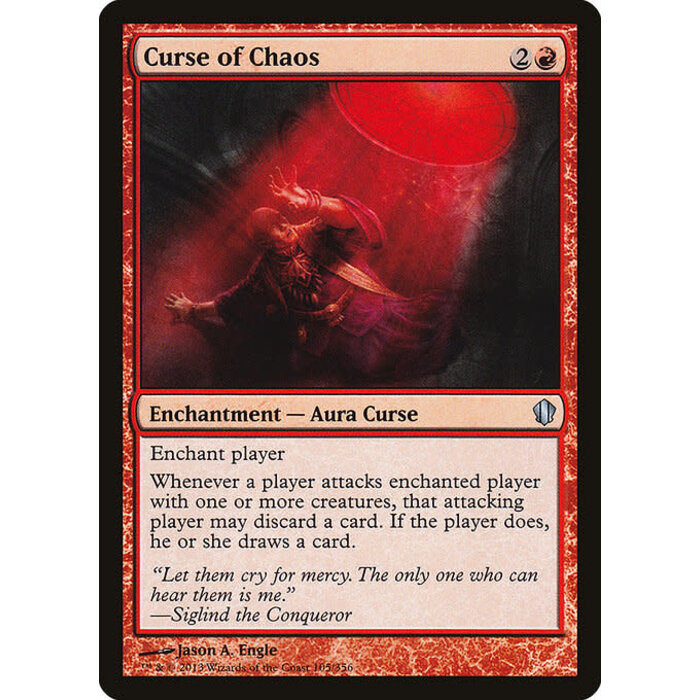 Magic: The Gathering Curse of Chaos (105) Moderately Played