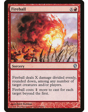 Magic: The Gathering Fireball (106) Moderately Played