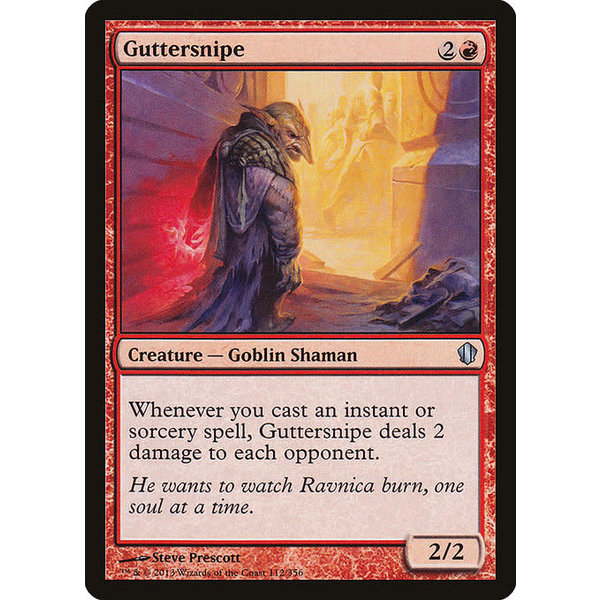 Magic: The Gathering Guttersnipe (112) Moderately Played