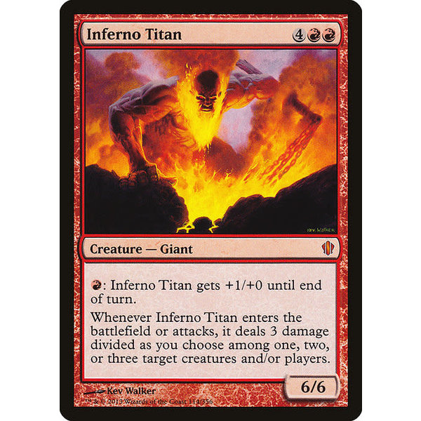 Magic: The Gathering Inferno Titan (114) Moderately Played