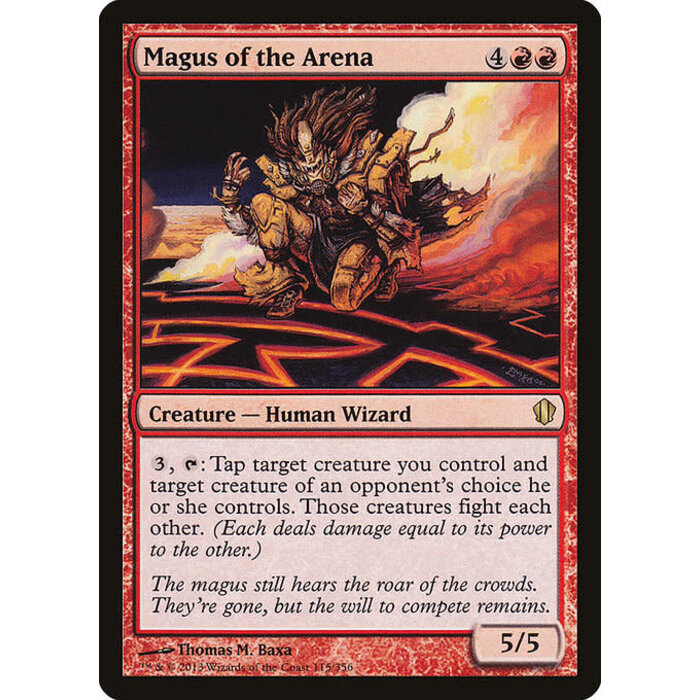 Magic: The Gathering Magus of the Arena (115) Moderately Played
