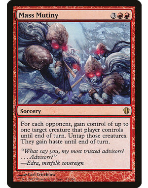 Magic: The Gathering Mass Mutiny (116) Moderately Played