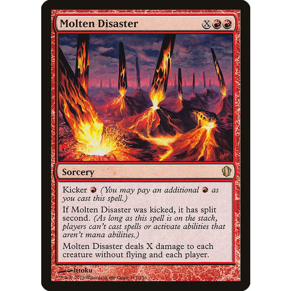 Magic: The Gathering Molten Disaster (117) Lightly Played