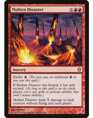 Magic: The Gathering Molten Disaster (117) Moderately Played