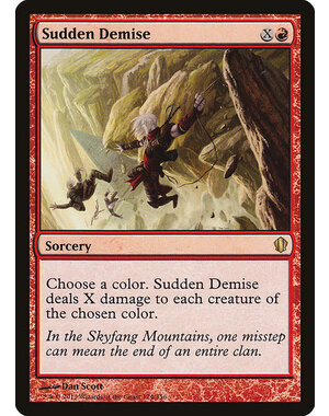 Magic: The Gathering Sudden Demise (124) Lightly Played