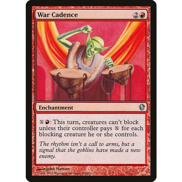 Magic: The Gathering War Cadence (128) Lightly Played
