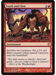 Magic: The Gathering Tooth and Claw (127) Moderately Played