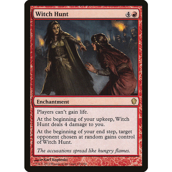 Magic: The Gathering Witch Hunt (133) Heavily Played