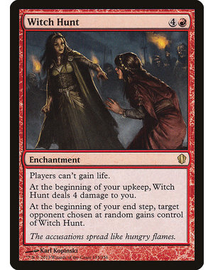 Magic: The Gathering Witch Hunt (133) Lightly Played