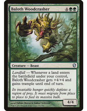 Magic: The Gathering Baloth Woodcrasher (136) Lightly Played