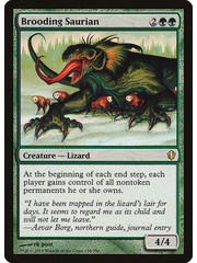 Magic: The Gathering Brooding Saurian (138) Lightly Played
