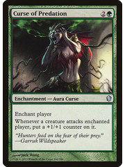 Magic: The Gathering Curse of Predation (140) Lightly Played