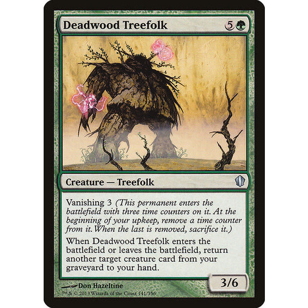 Magic: The Gathering Deadwood Treefolk (141) Lightly Played