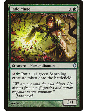 Magic: The Gathering Jade Mage (151) Lightly Played