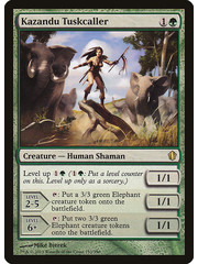 Magic: The Gathering Kazandu Tuskcaller (152) Moderately Played