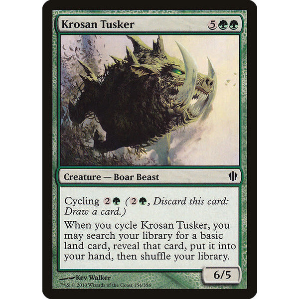 Magic: The Gathering Krosan Tusker (154) Lightly Played