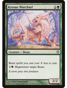 Magic: The Gathering Krosan Warchief (155) Lightly Played